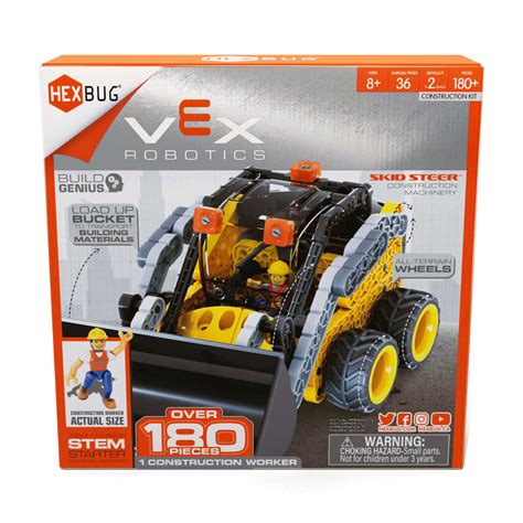 hexbug skid steer|hexbug vex construction zone.